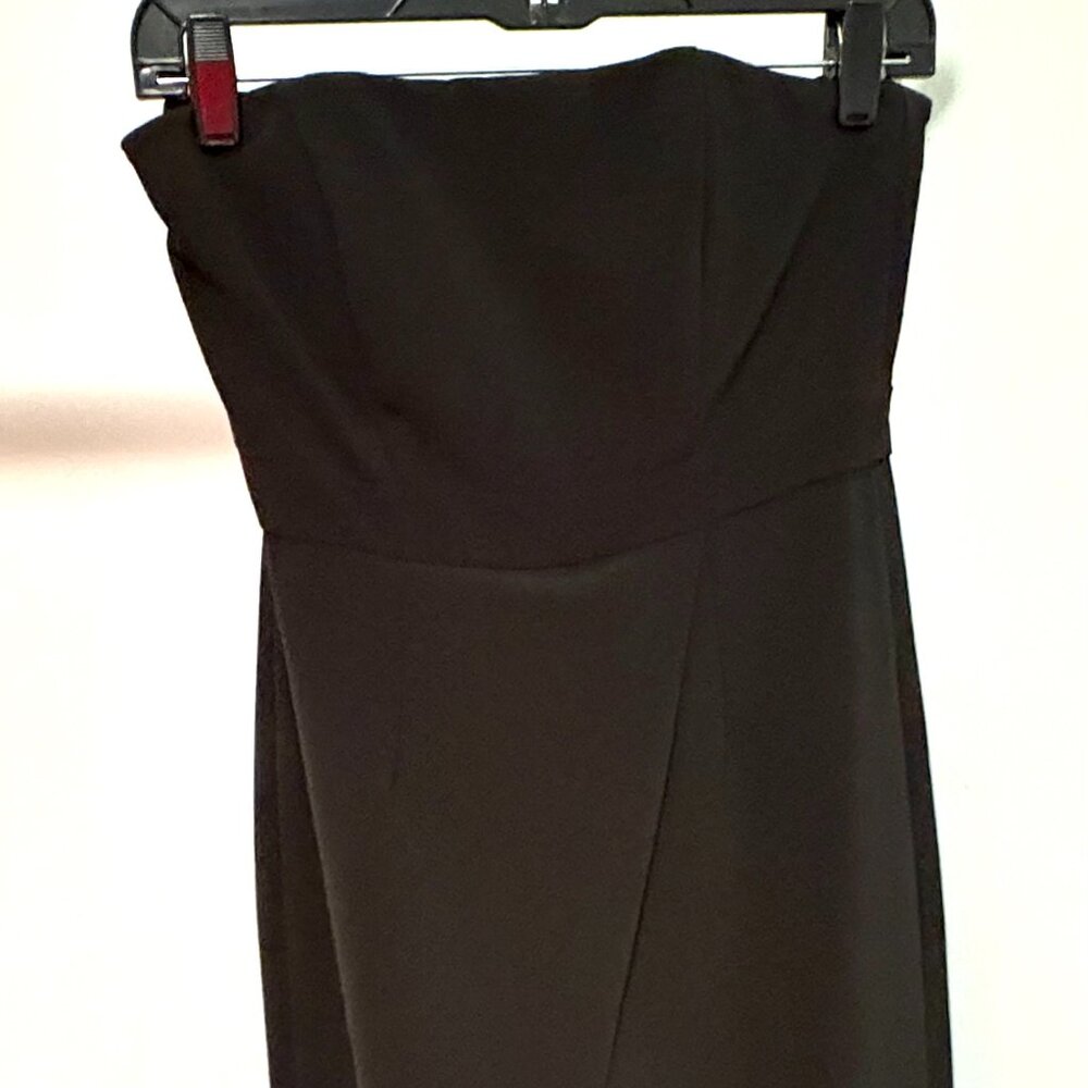 WHBM Strapless Black Jumpsuit